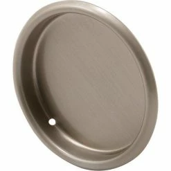 New ✨ Prime-Line Products Prime-Line N 7209 Closet Door Finger Pull, 2-1/8-Inch, Satin Nickel,(Pack of 2) 👏