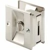 Wholesale ⌛ Prime-Line Products Prime-Line N 7239 Pocket Door Privacy Lock with Pull, Satin Nickel 💯