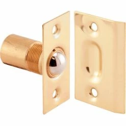 Top 10 😉 Prime-Line Products Prime-Line N 7287 Closet Door Large Ball Catch, with Strike, 2-1/8-Inch, Solid Brass 🧨