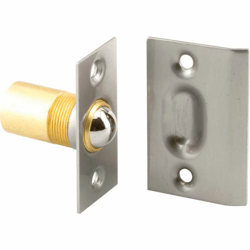 Wholesale π Prime-Line Products Prime-Line N 7289 Closet Door Large Ball Catch, with Strike, 2-1/8-Inch, Satin Nickel π 1 Wholesale π Prime-Line Products Prime-Line N 7289 Closet Door Large Ball Catch, with Strike, 2-1/8-Inch, Satin Nickel π