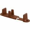 Best deal 🧨 Prime-Line Products Prime-Line N 7384 Bypass Door Guide, 1-Inch High, Adjustable, Dark Brown,(Pack of 2) 👍