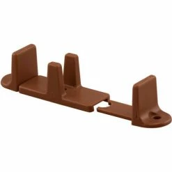 Best deal 🧨 Prime-Line Products Prime-Line N 7384 Bypass Door Guide, 1-Inch High, Adjustable, Dark Brown,(Pack of 2) 👍