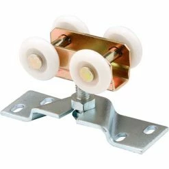 Cheap 👏 Prime-Line Products Prime-Line N 7410 Pocket Door Roller Assembly, 1 in., Convex, Plastic Tires, Steel Bracket 🤩