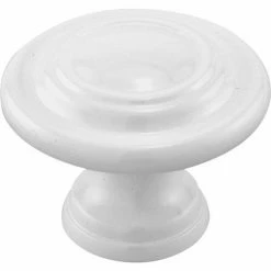 Brand new 😍 Prime-Line Products Prime-Line N 7439 Bi-Fold Door Knob, 1-11/16 in. Outside Diameter, Diecast, White 👏
