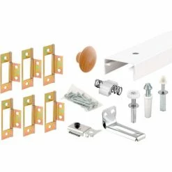 Deals ✔️ Prime-Line Products Primeline Products 161794 Bi-Fold Closet Track Kit, 36" 2 Door Hardware Pk 🤩