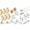 Buy 🎁 Prime-Line Products Primeline Products 161797 Bi-Fold Closet Track Kit, 72" 4 Door Hardware Pk 👏