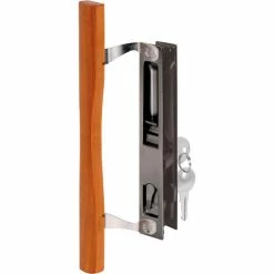 Cheap ๐ Prime-Line Products Prime-Line® Door Handle Set, Flush, w/Wood Pull and Key, Black Diecast, C 1032 ๐ 5 Cheap ๐ Prime-Line Products Prime-Line® Door Handle Set, Flush, w/Wood Pull and Key, Black Diecast, C 1032 ๐ -Doors & Windows Sales PL6 C1032