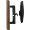 Promo 🔔 Prime-Line Products Primeline Products C 1095 Sliding Door Handle Set, Wood Handle, Black Diecast 🛒