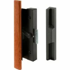 Buy 👏 Prime-Line Products Prime-Line® Sliding Door Handle Set, Wood Handle, Black Aluminum/Diecast, C 1126 😉 5 Buy 👏 Prime-Line Products Prime-Line® Sliding Door Handle Set, Wood Handle, Black Aluminum/Diecast, C 1126 😉 -Doors & Windows Sales PL6 C1126
