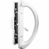 Best Sale ⌛ Prime-Line Products Primeline Products C 1225 Sliding Door Handle, Mortise Style, White ❤️