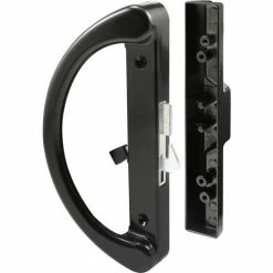 Deals 💯 Prime-Line Products Prime-Line® Sliding Door Handle, Hook Latch, Black, C 1252 😍 -Doors & Windows Sales PL6 C1252