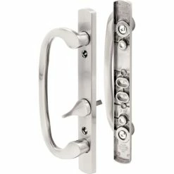 Best deal 🎁 Prime-Line Products Prime-Line® Sliding Door Handle Set, Satin Nickel, C 1282 ⌛ -Doors & Windows Sales PL6 C1282