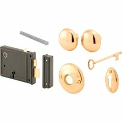 Promo ๐ Prime-Line Products Prime-Line® Horizontal Bit Key Lock Set With Brass Knobs, E 2478 โค๏ธ 5 Promo ๐ Prime-Line Products Prime-Line® Horizontal Bit Key Lock Set With Brass Knobs, E 2478 โค๏ธ -Doors & Windows Sales PL6 E 2478