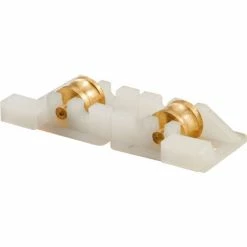 Discount ⌛ Prime-Line Products Prime-Line G 3131 Sliding Window Tandem Roller Assembly, 3/8" Brass Wheels 🔥 -Doors & Windows Sales PL6 G 3131