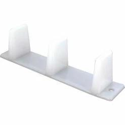 Discount 🛒 Prime-Line Products Primeline Products N 6563 Bi-Pass Door Floor Guide, Bottom Mount, Nylon ✔️