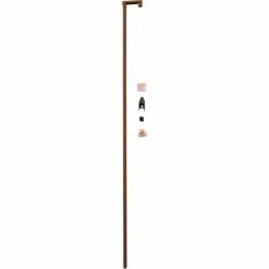 Best Pirce 🥰 Prime-Line Products Primeline Products S 4154 Sliding Door Security Bar Lock, 48", Bronze 💯
