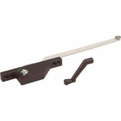 Wholesale 🎉 Prime-Line Products Prime-Line TH 23014 Single Arm Operator, 9-1/2", W/Crank, L.H., Bronze 👍 -Doors & Windows Sales PL6 TH 23014