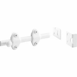 New 🥰 Prime-Line Products Prime-Line® Surface Bolt, U 10267, 4"L, White ⭐ -Doors & Windows Sales PL6 U10267