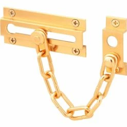 Best reviews of ✔️ Prime-Line Products Prime-Line® Chain Door Guard, U 9907, Polished Brass 👍 -Doors & Windows Sales PL6 U9907