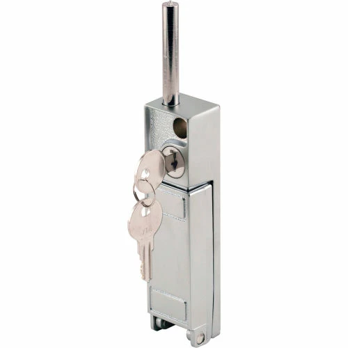 Budget ๐คฉ Prime-Line Products Prime-Line® Bolt Lock, Keyed, Aluminum Finish, U 9997 ๐ 3 Budget ๐คฉ Prime-Line Products Prime-Line® Bolt Lock, Keyed, Aluminum Finish, U 9997 ๐ - Image 3