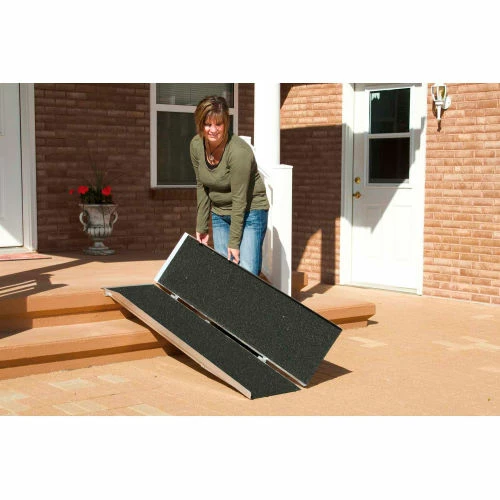 Cheap π PVI Singlefold Ramp SFW530 - 5'L x 30"W - 800 Lb. Capacity π 2 Cheap π PVI Singlefold Ramp SFW530 - 5'L x 30"W - 800 Lb. Capacity π - Image 2