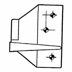 Cheapest 👍 S. Parker Hardware Overlapping Strike - Zinc Plated For Ul520/Ul525/Ul256 - Pkg Qty 10 ✔️
