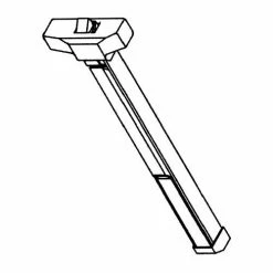 Buy 🛒 S. Parker Hardware Rim Reversible Panic Device - For Doors 25" - 48" Wide Aluminum 🥰