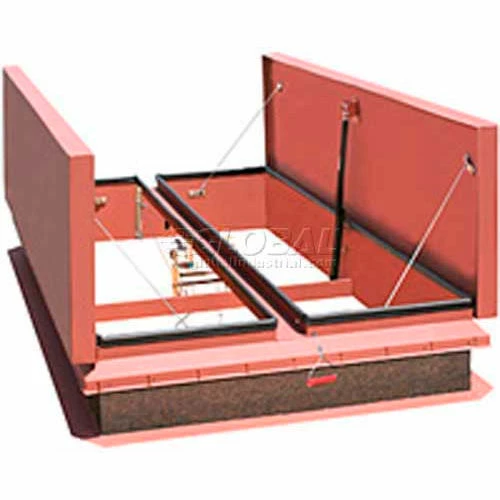 Buy ๐ Bilco® Automatic Smoke Vent DSH-6096, Double Leaf, Galvanized Steel, 96"L X 60"W ๐ 1 Buy ๐ Bilco® Automatic Smoke Vent DSH-6096, Double Leaf, Galvanized Steel, 96"L X 60"W ๐