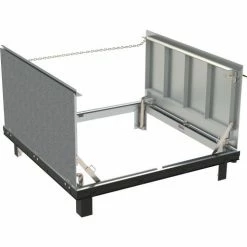 Cheapest 🧨 Bilco® Drainage Channel Frame JD-2AL, Double Leaf, 316 Stainless Steel Hardware, 48"L X 48"W 🎁