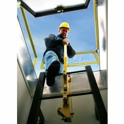 New 🔥 Bilco® LU-2 Galvanized Steel Ladder Safety Post 🤩