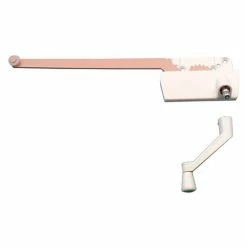 Deals 🛒 Prime-Line Products Prime-Line TH 23022 Single Arm Operator, 9-1/2", W/Crank, SILL MOUNT, L.H., White 🛒