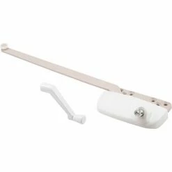 Buy 🤩 Truth Hardware TH 24198 Left Hand Ellipse Single Arm Operator with Crank, 13-1/2", White 🔥