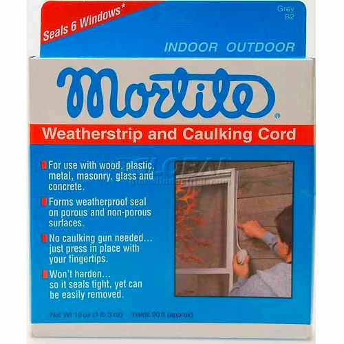 Best Pirce βοΈ Frost King Mortite Weatherstrip And Caulking Cord, 90' L, Gray - Pkg Qty 12 π 1 Best Pirce βοΈ Frost King Mortite Weatherstrip And Caulking Cord, 90' L, Gray - Pkg Qty 12 π