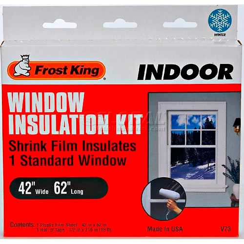 Top 10 ๐ Frost King Standard Shrink Window Kit 1 Sheet - 42" X 62" - Pkg Qty 24 โจ 1 Top 10 ๐ Frost King Standard Shrink Window Kit 1 Sheet - 42" X 62" - Pkg Qty 24 โจ