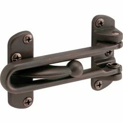 Flash Sale 😉 Prime-Line Products Prime-Line® Swing Bar Door Guard, U 10309, Classic Bronze 👏