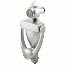 Discount 🧨 Prime-Line Products Prime-Line® Door Knocker And Viewer, 180 Degree, Satin Nickel, U 10327 🧨