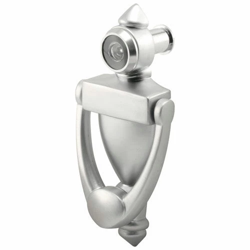 Discount ๐งจ Prime-Line Products Prime-Line® Door Knocker And Viewer, 180 Degree, Satin Nickel, U 10327 ๐งจ 1 Discount ๐งจ Prime-Line Products Prime-Line® Door Knocker And Viewer, 180 Degree, Satin Nickel, U 10327 ๐งจ