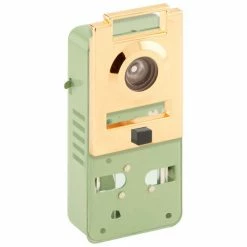Promo ⭐ Prime-Line Products Prime-Line® 200° Metal Brass Door Viewer With Chime, U 10814 😍