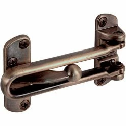 Discount ⭐ Prime-Line Products Prime-Line® Swing Bar Door Guard, U 9899, Antique Brass 🌟