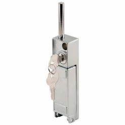 Budget 🤩 Prime-Line Products Prime-Line® Bolt Lock, Keyed, Aluminum Finish, U 9997 🌟