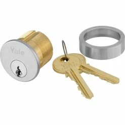 Flash Sale 🤩 Yale 2553 X 1 1/8in. X 626 Schlage C Keyed Random Mortise Cylinder ⭐