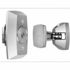 Promo 🧨 Rixson Dome Door Stop Low, 1-7/8"Dia, Satin Chrome ⭐