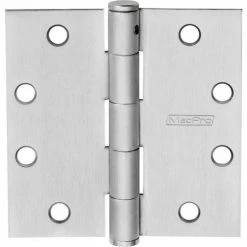 Outlet 🧨 McKinney MacPro Hinges, MPB79 4 1/2X4 1/2 NRP 26D, 6"L x 6"W x 2"H, 8-1/2" Dia - Pkg Qty 3 🥰