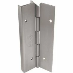 Hot Sale 🤩 Markar Edge Mount Pin & Barrel Hinge Guard, Double Return, Stainless Steel, 95" Long, 14 Gauge 🌟