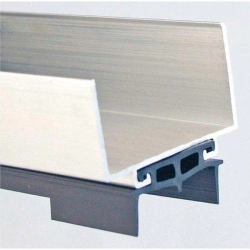 New ๐ Pemko Aluminum Hospitality Door ๐ Shoe W/ Vinyl Insert 36"L x 1-1/2"W, Mill Aluminum - Pkg Qty 3 ๐ 1 New ๐ Pemko Aluminum Hospitality Door ๐ Shoe W/ Vinyl Insert 36"L x 1-1/2"W, Mill Aluminum - Pkg Qty 3 ๐