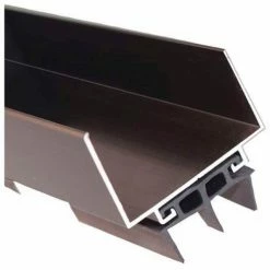 Buy ✔️ Pemko Aluminum Door 👟 Shoe W/ Vinyl Insert 36"L x 1-1/4"W, Dark Bronze ✔️