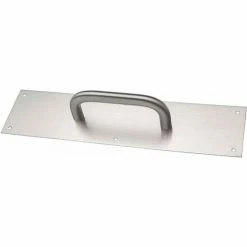 Buy 🎉 Rockwood Pull Plate, 8"L x 15"H x 3/4, Satin Stainless Steel, 8" CTC 👍