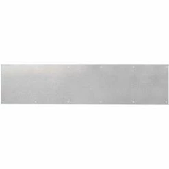 Hot Sale 🧨 Rockwood Rectangular Kick Plate, 34"L x 10"W x 5/100"H, 35-4/9" Dia, Clear Anodized Aluminum - Pkg Qty 5 😀