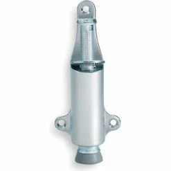 Wholesale 🌟 Rockwood Plunger Door Stop Spring Loaded, 2"Dia, Cadmium Plated - Pkg Qty 3 🎉