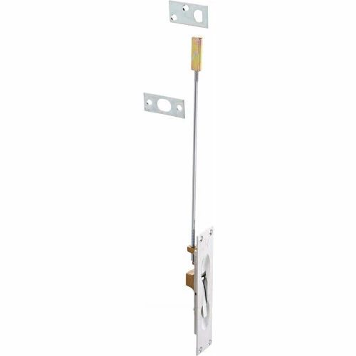 Best Pirce β Rockwood Lever Extension Flush Bolt, 2"L x 3"W x 2"H, 3-3/5" Dia, Brass, Satin Chrome Plated - Pkg Qty 3 π 1 Best Pirce β Rockwood Lever Extension Flush Bolt, 2"L x 3"W x 2"H, 3-3/5" Dia, Brass, Satin Chrome Plated - Pkg Qty 3 π